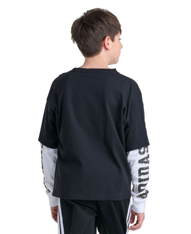 Boys' 8-20 Long-Sleeve Loose Fit Layered T-Shirt