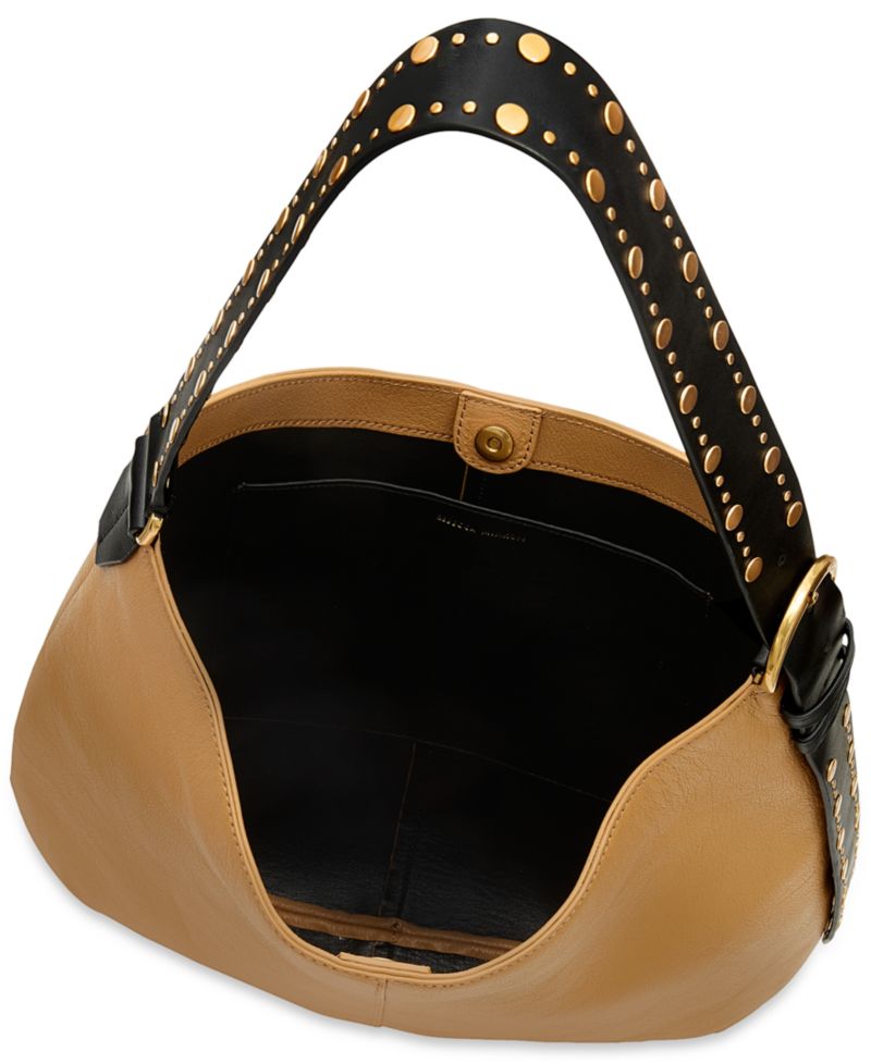 Naomi Large Leather Hobo Bag