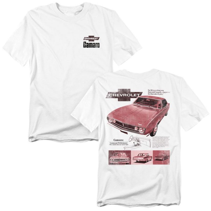 Men's Chevrolet Camaro Sport Coupe Front Back T-Shirt