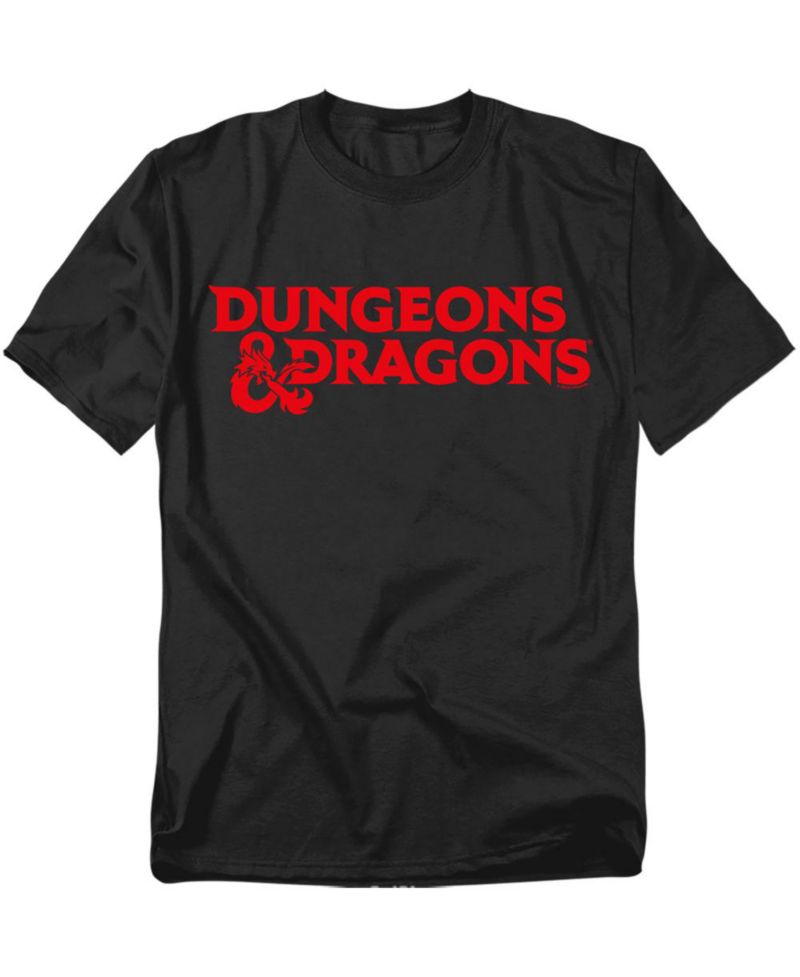 Big & Tall Dungeons Dragons Full Logo T-Shirt