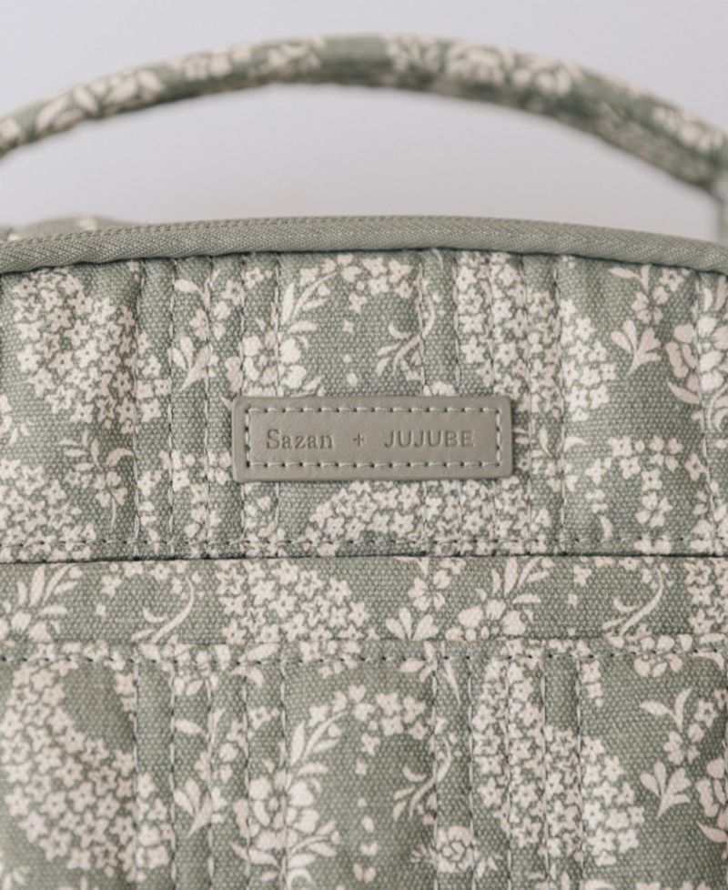 Insulated Bottle Bag Paisley Floral