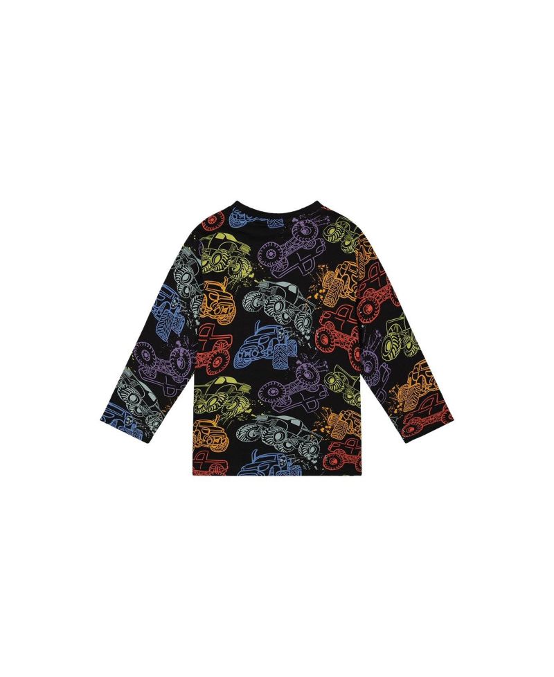 Little Boys 6-12 Organic Cotton Long Sleeve T-Shirt