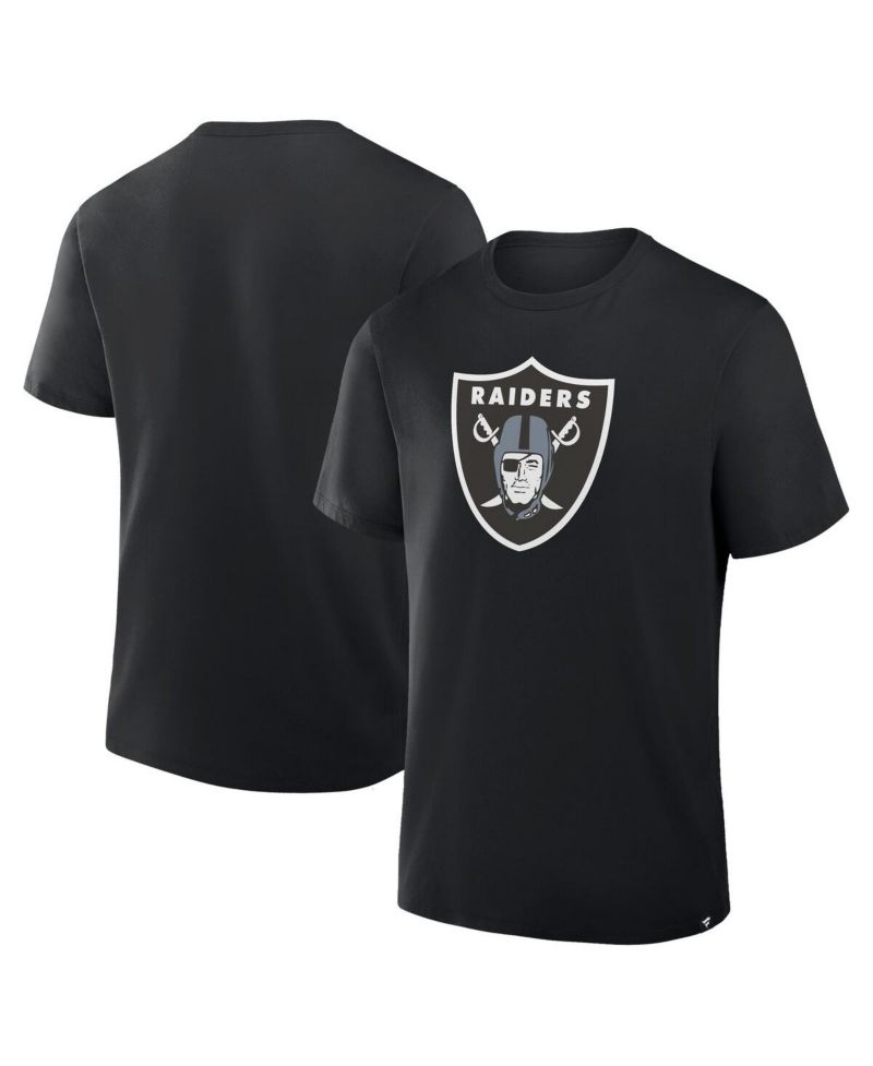 Men's Black Las Vegas Raiders Legacy Cotton T-Shirt