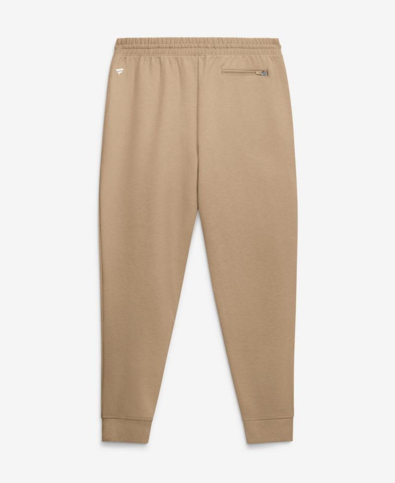 Men's Tan Las Vegas Raiders Clutch Fleece Tri-Blend Joggers