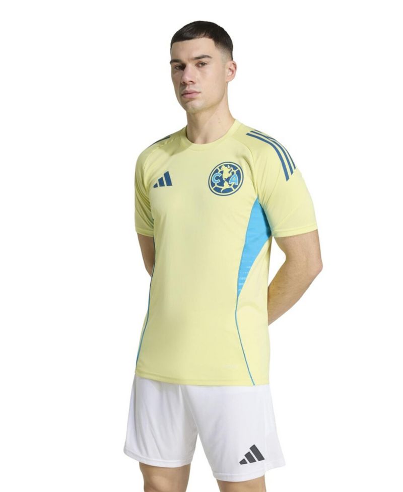 Men's Yellow Club America Tiro 2025/26 AEROREADY Training Jersey