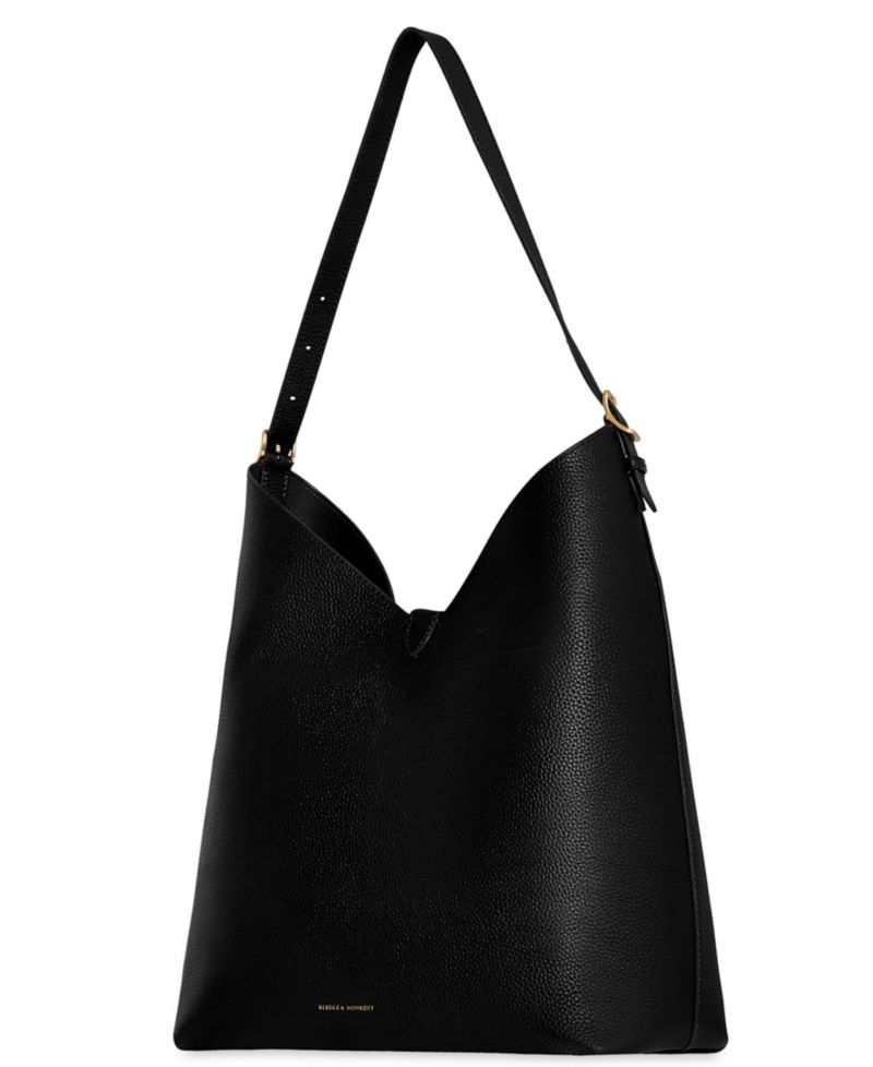 Megan Large Leather Hobo Bag
