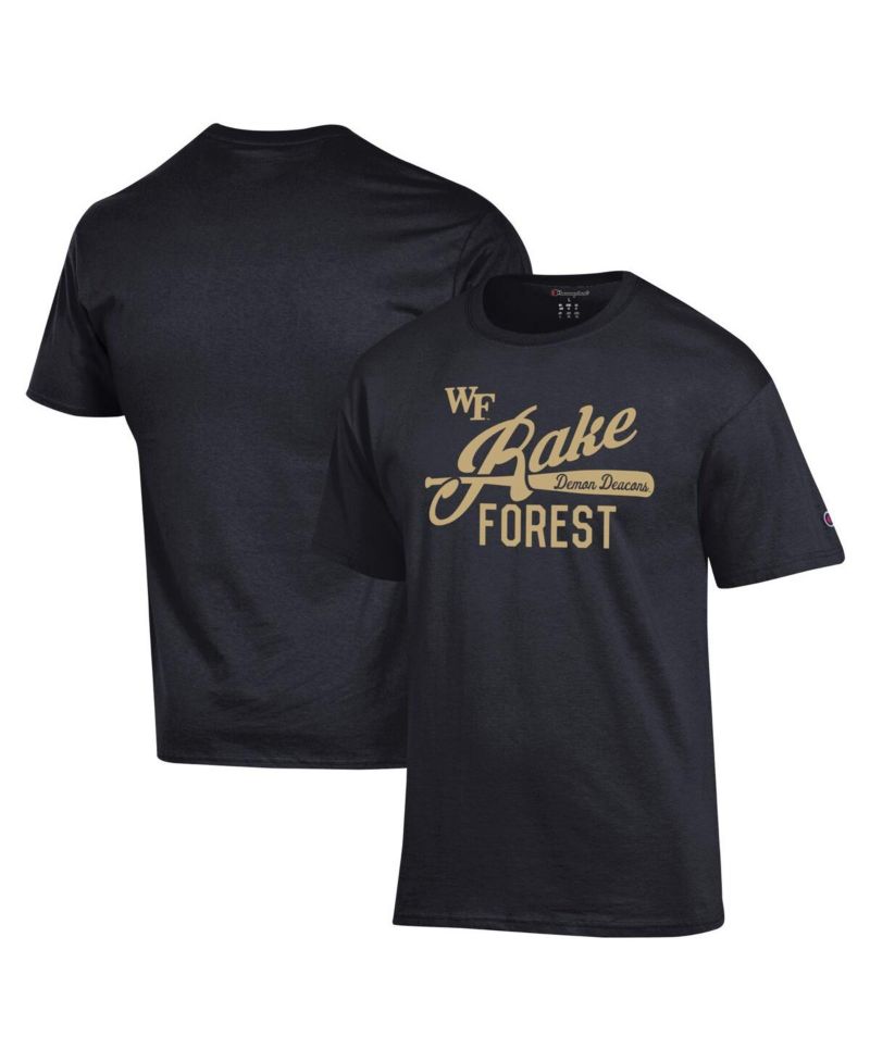 Men's Black Wake Forest Demon Deacons Rake Forest T-Shirt