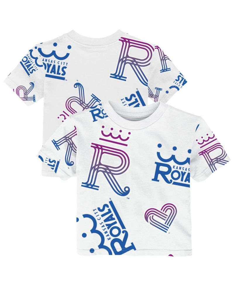 Baby Boys and Girls White Kansas City Royals 2026 City Connect Game Day T-Shirt