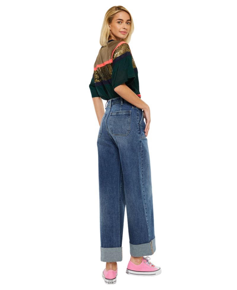 Women's Haylee Ultra High Rise 90's Wide Leg Jeans