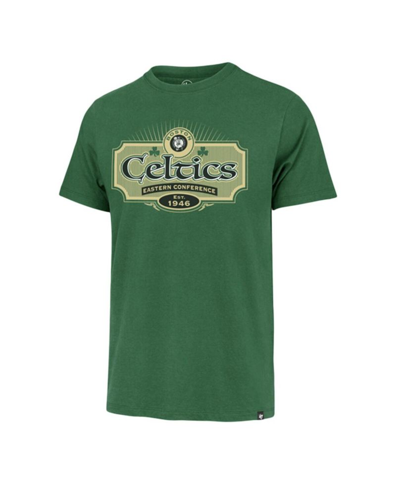Men's Green Boston Celtics Lucky Team Franklin T-Shirt