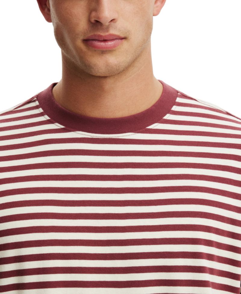 Men's Box Fit Crewneck Heavyweight T-Shirt
