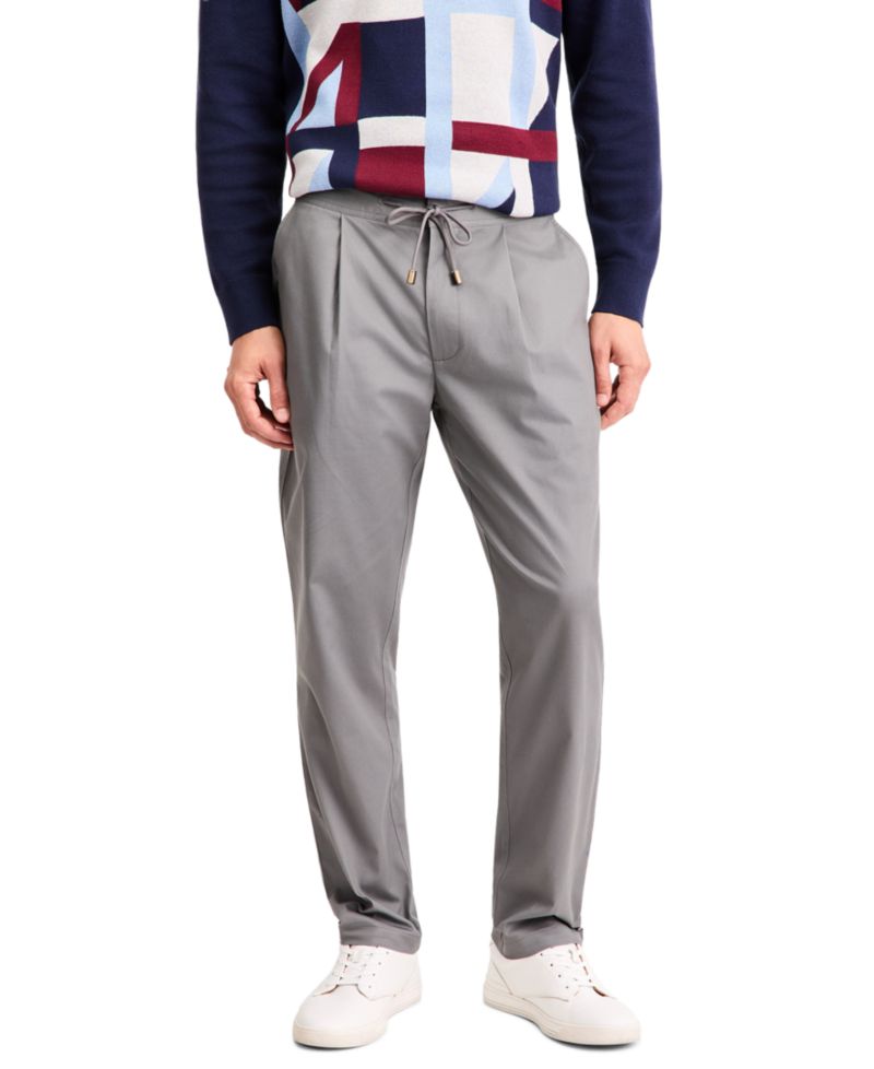 Men's Hampstead Stretch Modern-Fit Straight-Leg Chino Pants