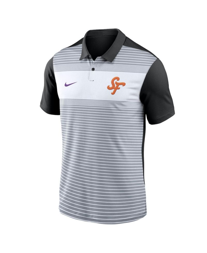 Men's White/Black San Francisco Giants 2025 City Connect Fashion Legacy Icon Vapor Performance Polo Shirt