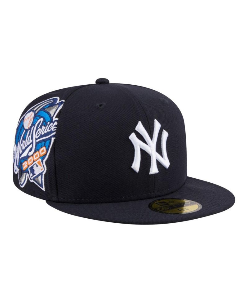 Men's Navy New York Yankees Hidden Hit 59FIFTY Fitted Hat