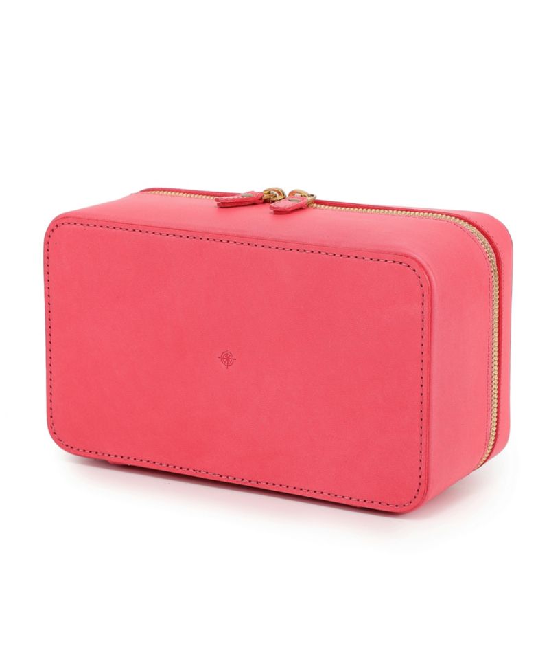 Clivia Travel Leather Beauty Box
