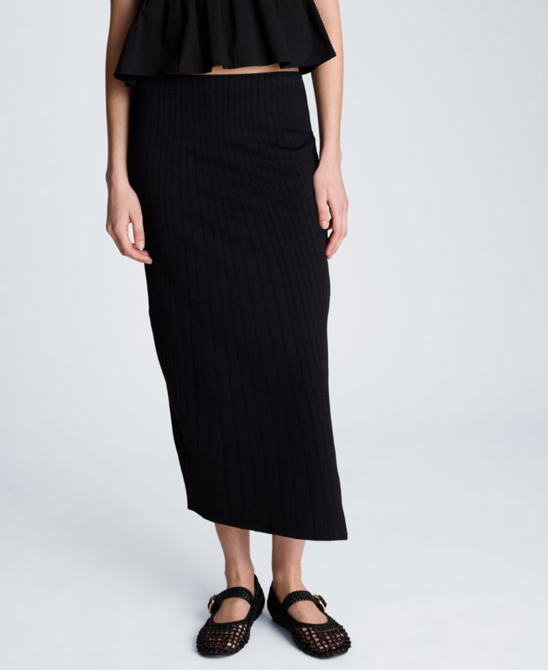 Women's Pull-On Midi Skirt