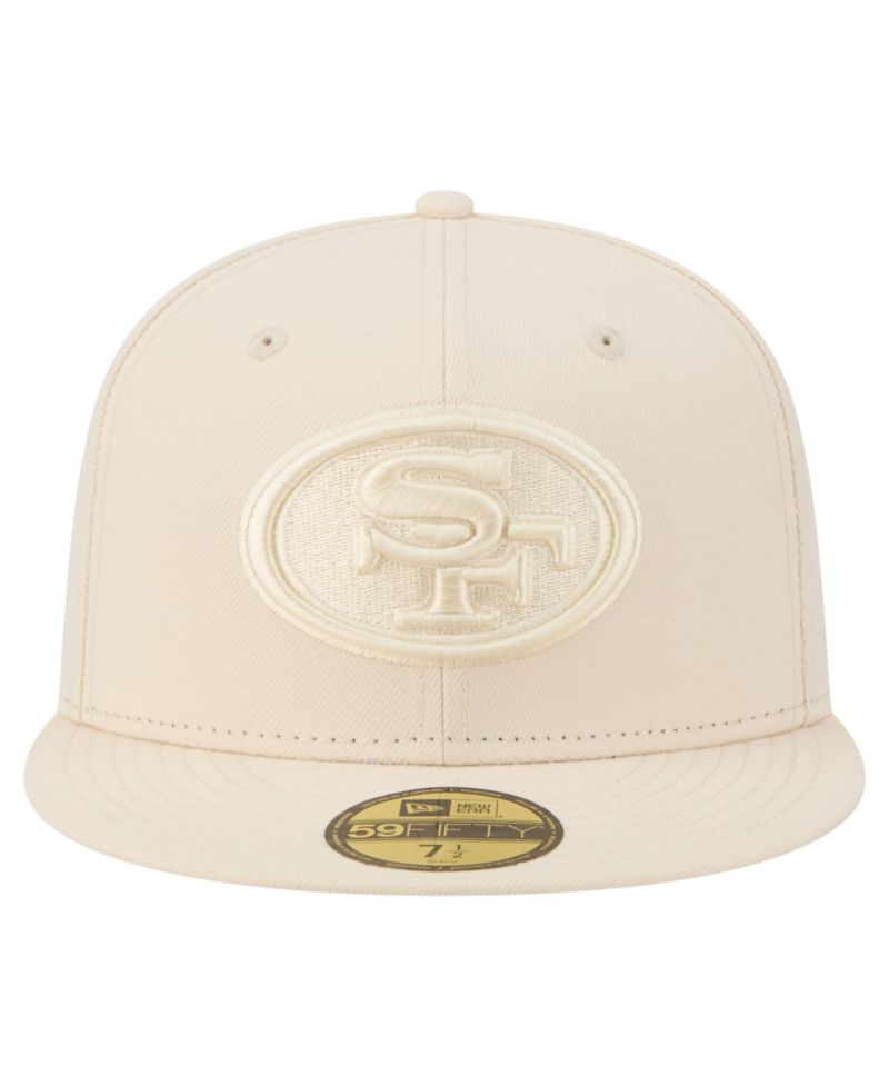 Men's Cream San Francisco 49ers Color Pack 59FIFTY Fitted Hat