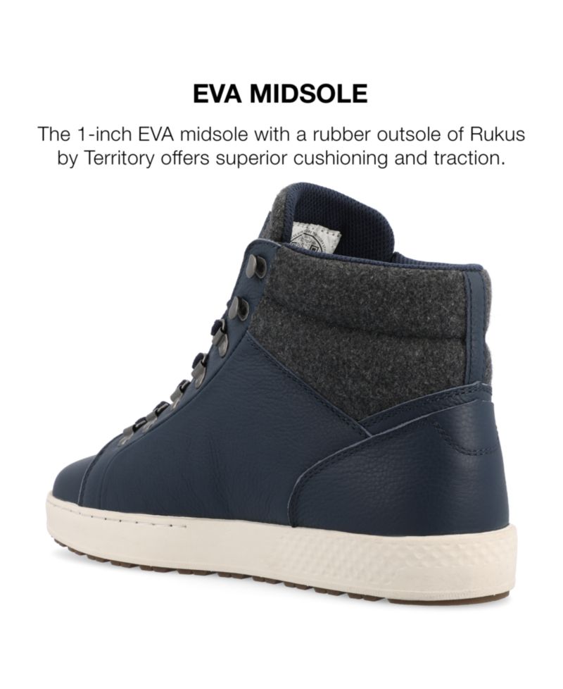Men's Ruckus Tru Comfort Foam High Top Sneakers