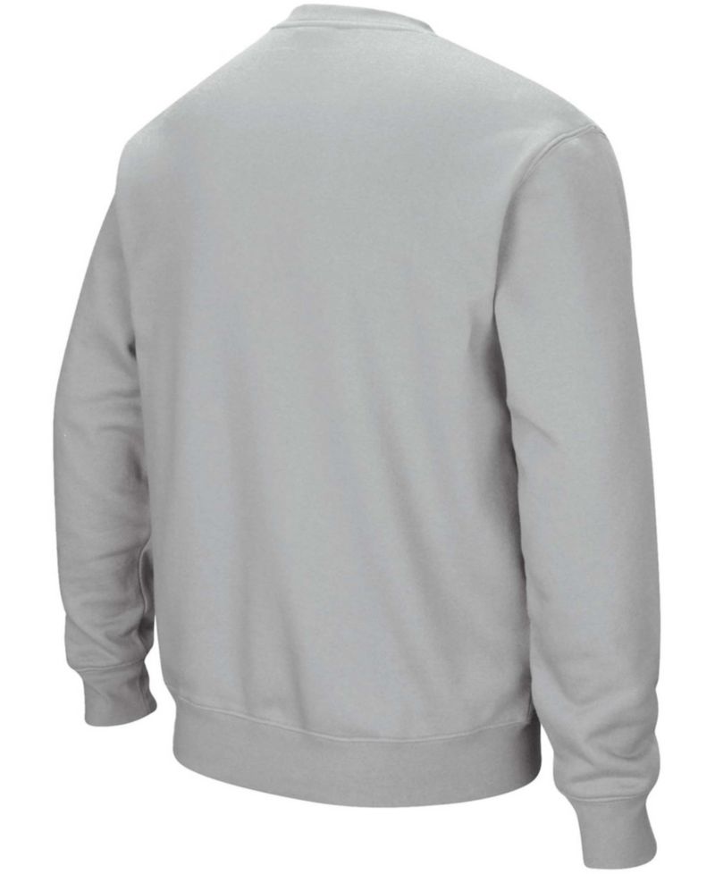 Men's Harvard Crimson Team Arch & Logo Tackle Twill Pullover Sweatshirt
