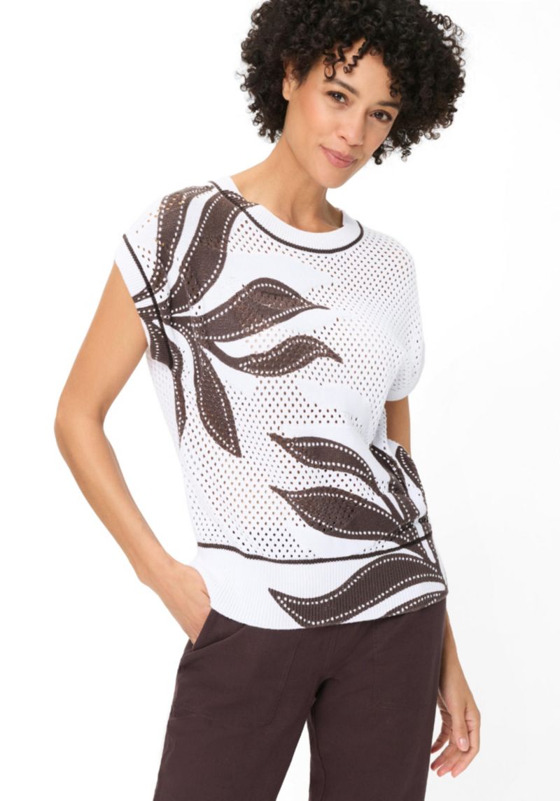 Women's Ajour Knit Sweater