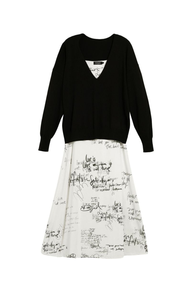 Women's Long Combined Dress