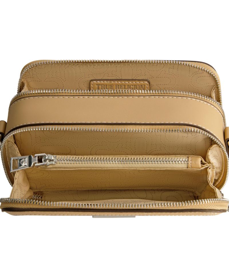 Horseshoe Plaque Crossbody Camera Bag