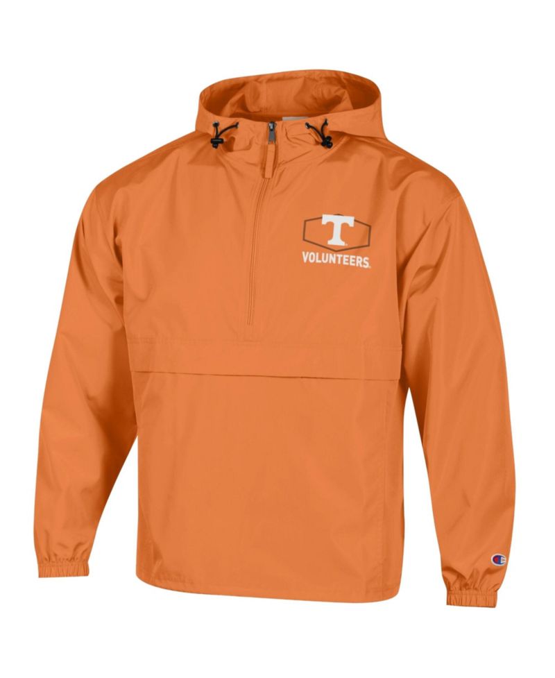 Men's Tennessee Orange Tennessee Delay Packable Half-Zip Hoodie