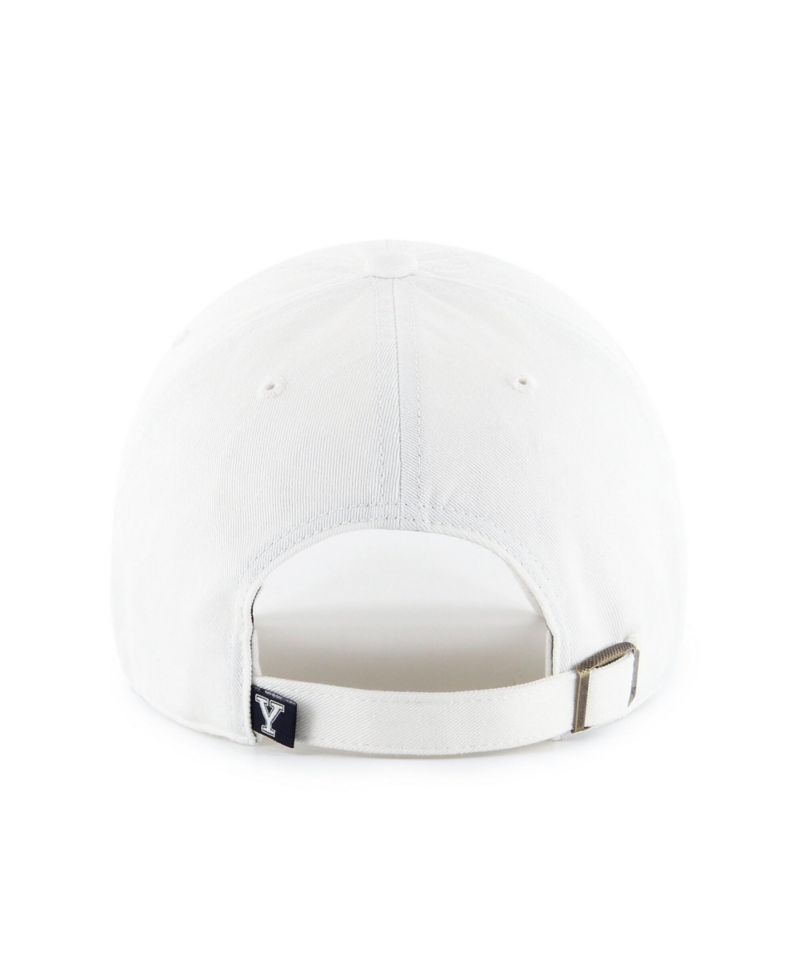 Men's '47 White Yale Bulldogs Clean Up Adjustable Hat