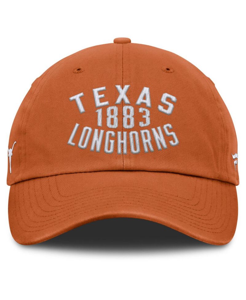 Men's Texas Orange Texas Longhorns Archer Adjustable Hat