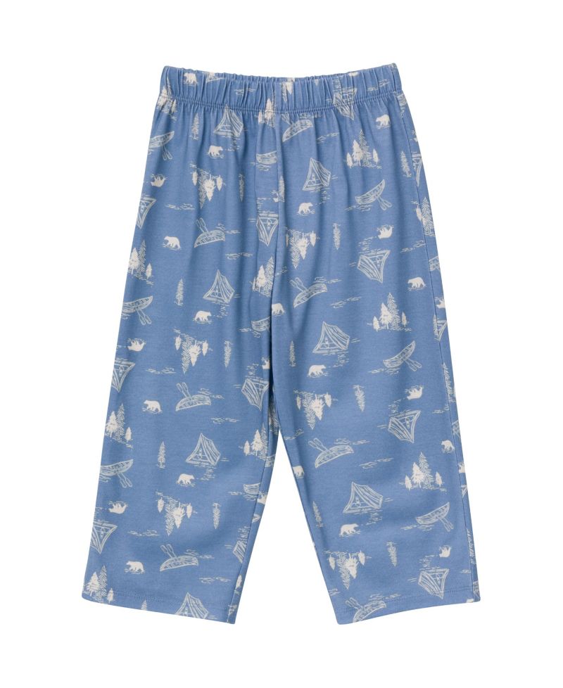 Baby Boys 2-Piece Button Up Pajama Set