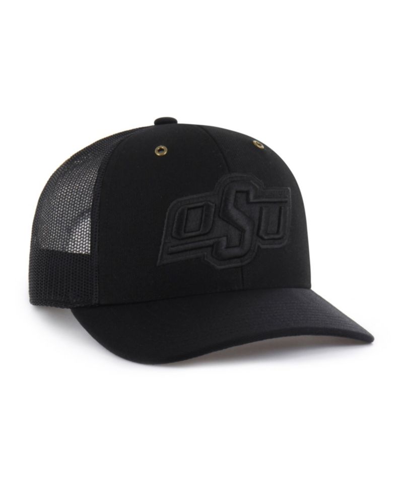 Carhartt x '47 Men's Black Oklahoma State Cowboys Trucker Adjustable Hat