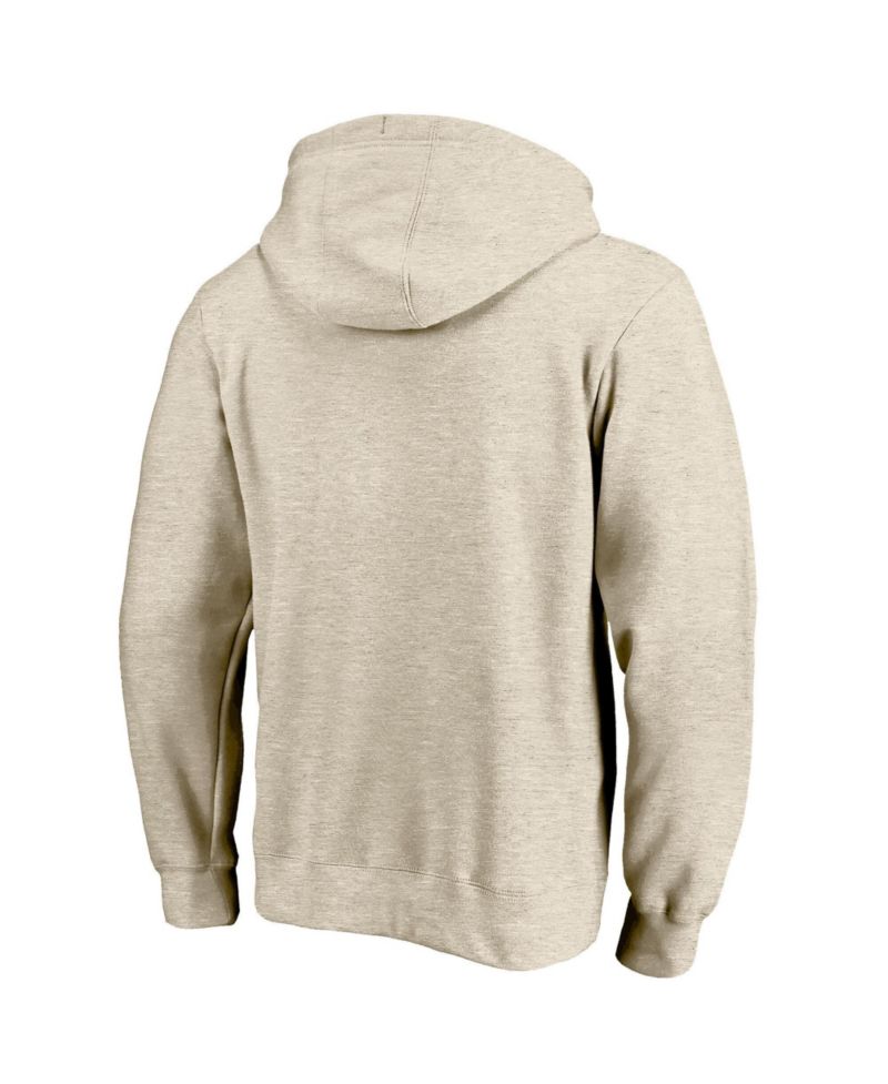 Men's Jalen Brunson Cream New York Knicks Big & Tall Name & Number Hoodie
