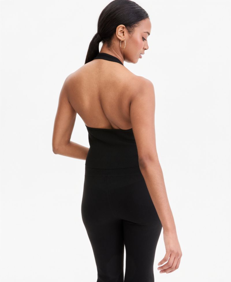 Women's Sweater Halter Top