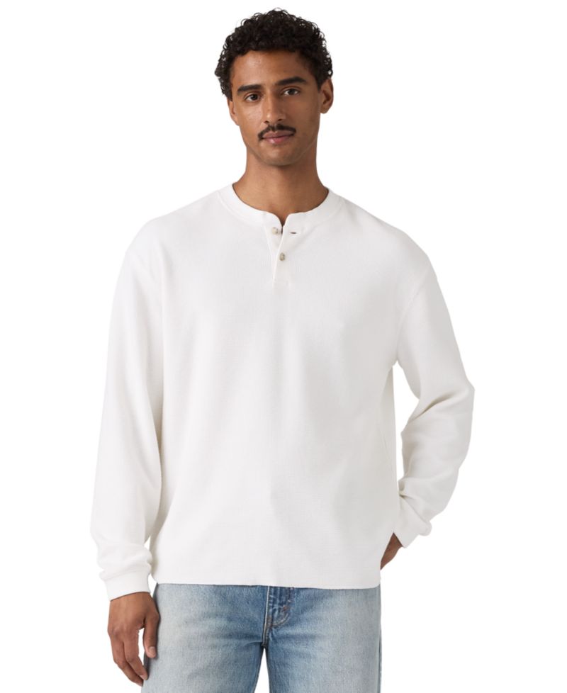 Men's Thermal Long-Sleeve Henley