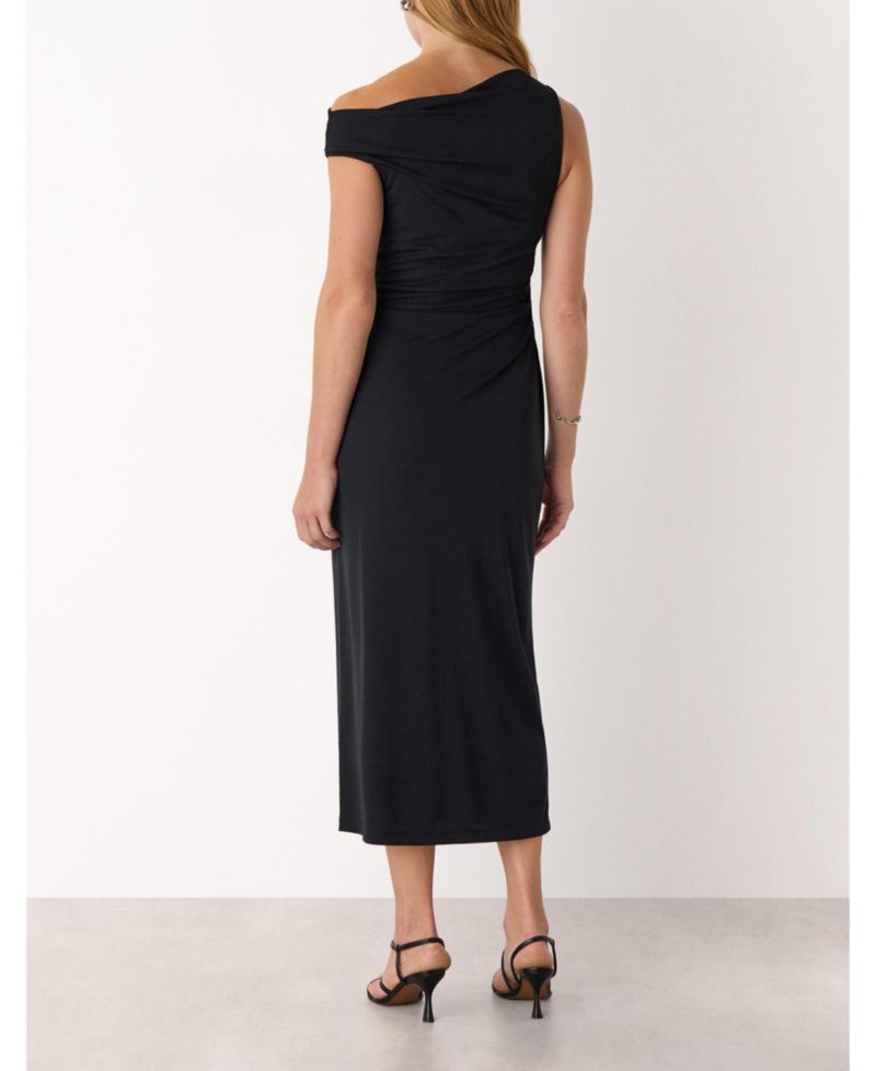 Women's Jersey Crepe Asymmetric Dress