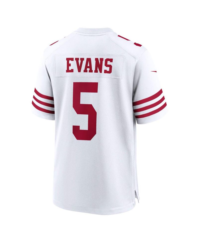 Men's Mike Evans Men's White San Francisco 49ers Game Jersey