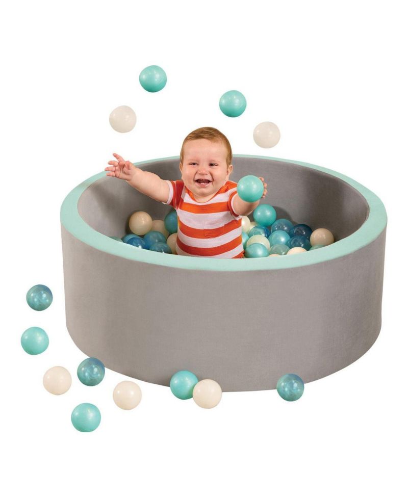 Baby WonderFill Soft Foam Ball Pit with 100 Crush-Resistant Balls
