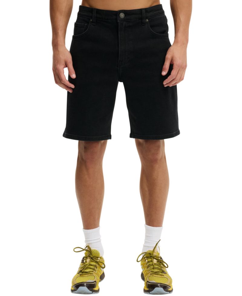Men's 9" Loose Straight Denim Shorts