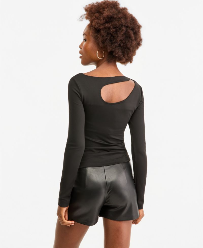 Women's Long Sleeve Eleanor Buckle Top