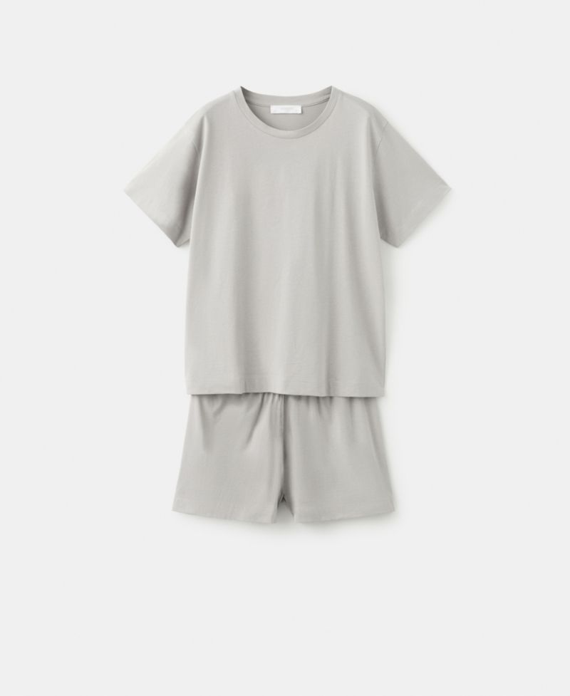 Women's Cotton Two-Piece Short-Sleeved Pajamas
