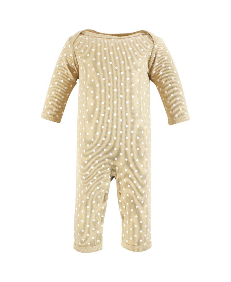 Baby Girls Hudson Thermal Coveralls 2pk