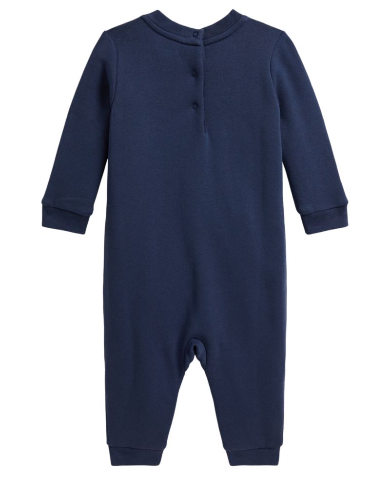 Baby Boys' Polo Bear Fleece Coverall