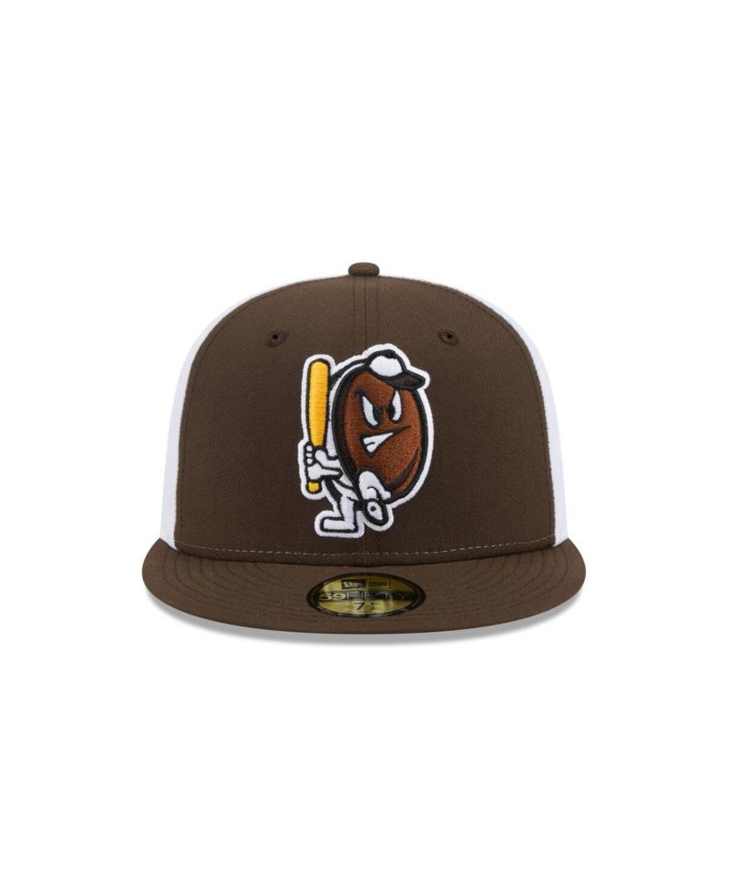 Men's Brown Portland Sea Dogs Theme Nights 59FIFTY Fitted Hat