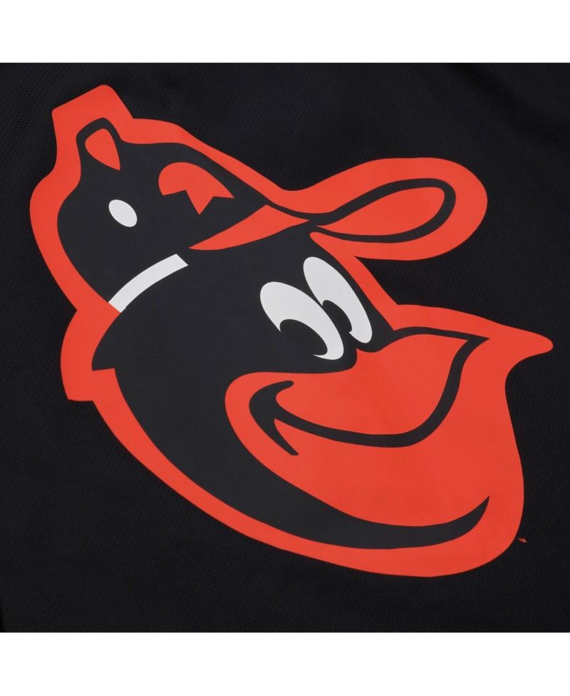 Men's Black Baltimore Orioles Full-Snap Hooded Coaches Jacket