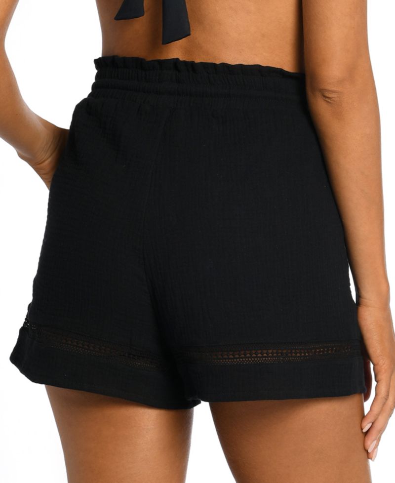 Women's Seaside Cotton Shorts Cover-Up
