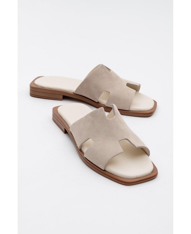 Women's Jez Leather Slide Sandal