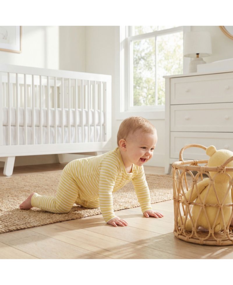 Baby Lemon Stripe Sleeper