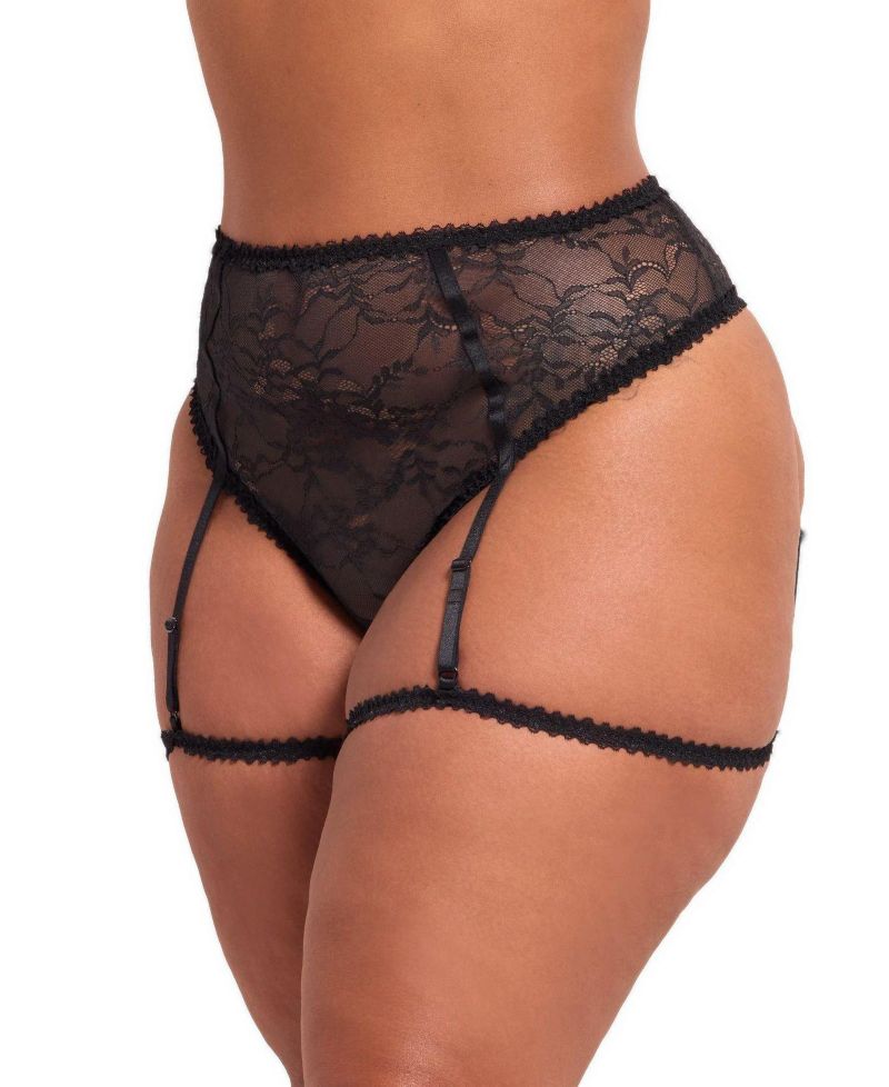 Plus Size Evelyne High Waisted G-String Panty