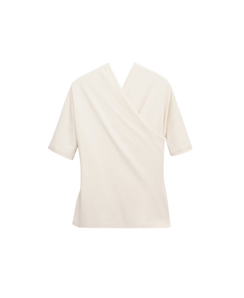 Women's Selection Fitted Wrap-Effect Top