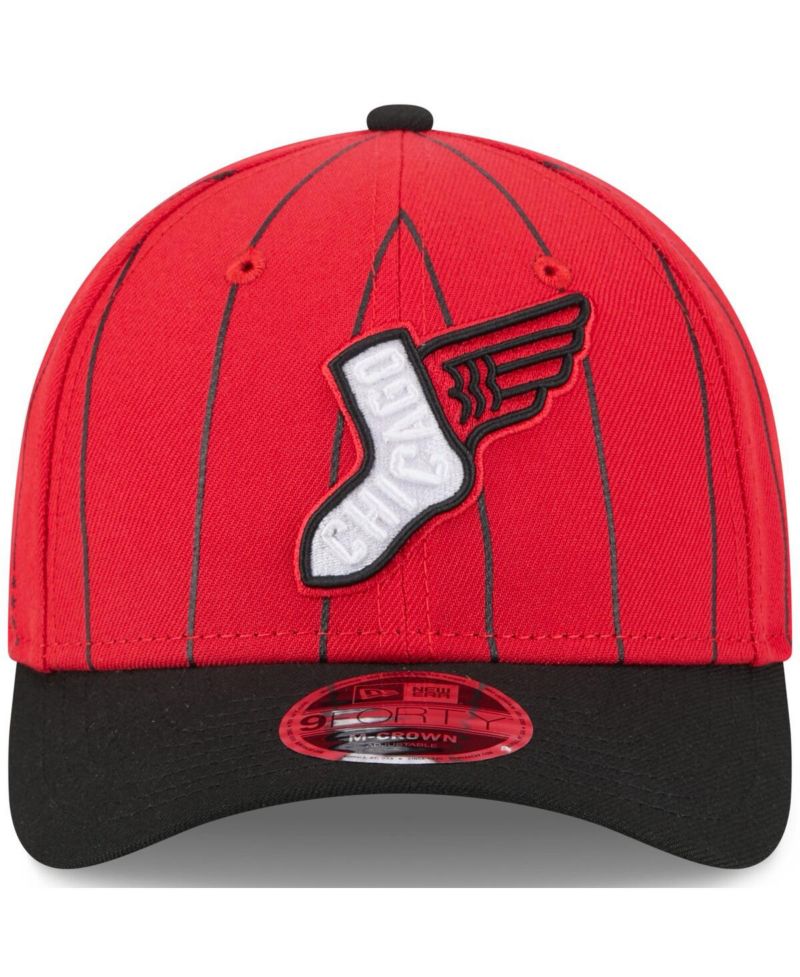 Men's Red/Black Chicago White Sox 2025 City Connect 9FORTY M-Crown Adjustable Hat